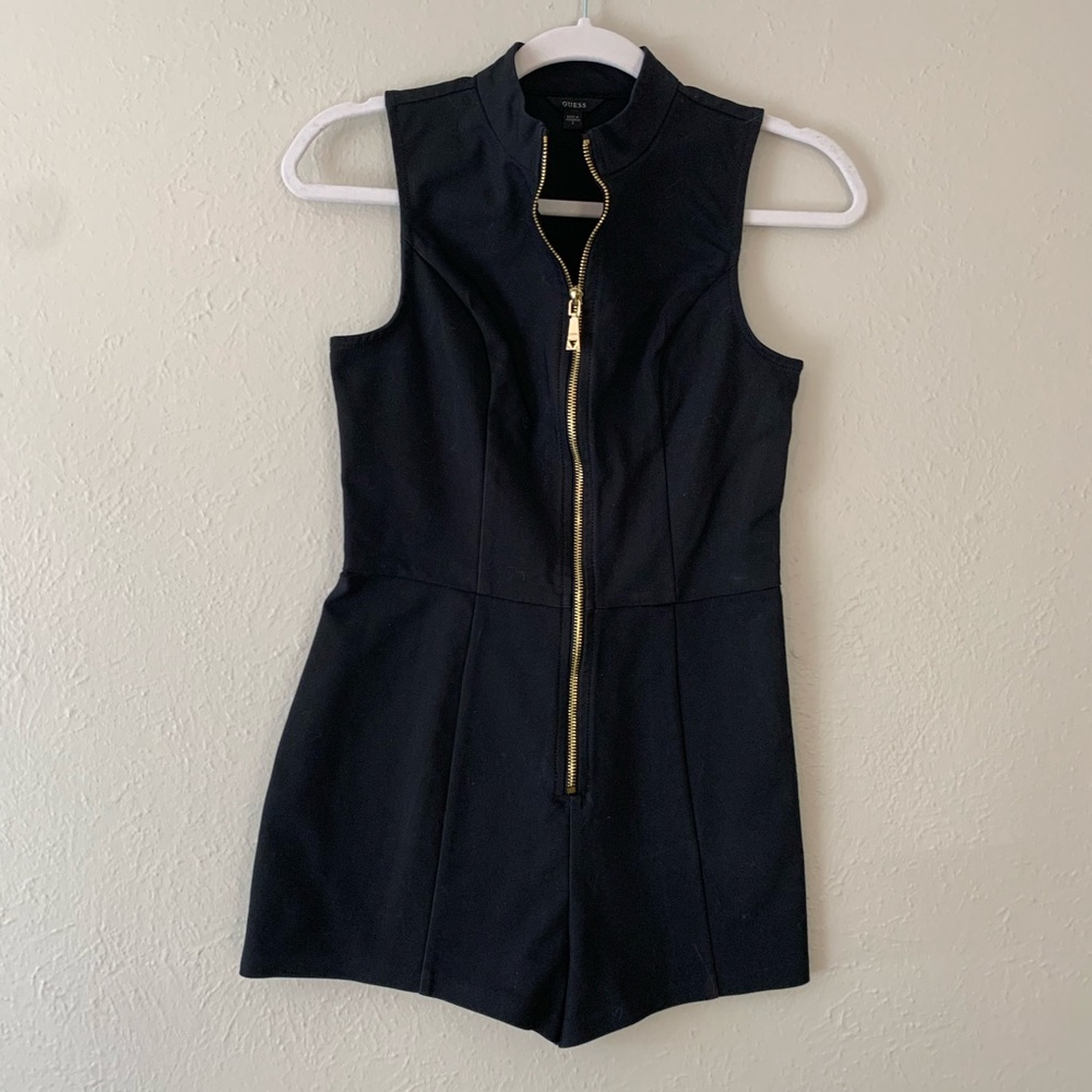 Guess Pinup Style Black Romper/Jumpsuit